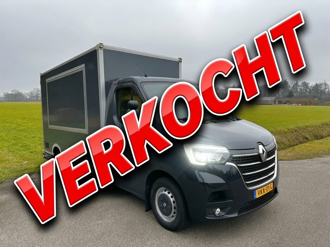 Renault Master Startklaar Verkoopwagen – Foodtruck – Snackwagen – Compleet ingericht – Rijbewijs B